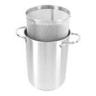 Panela em bancada de cozinha